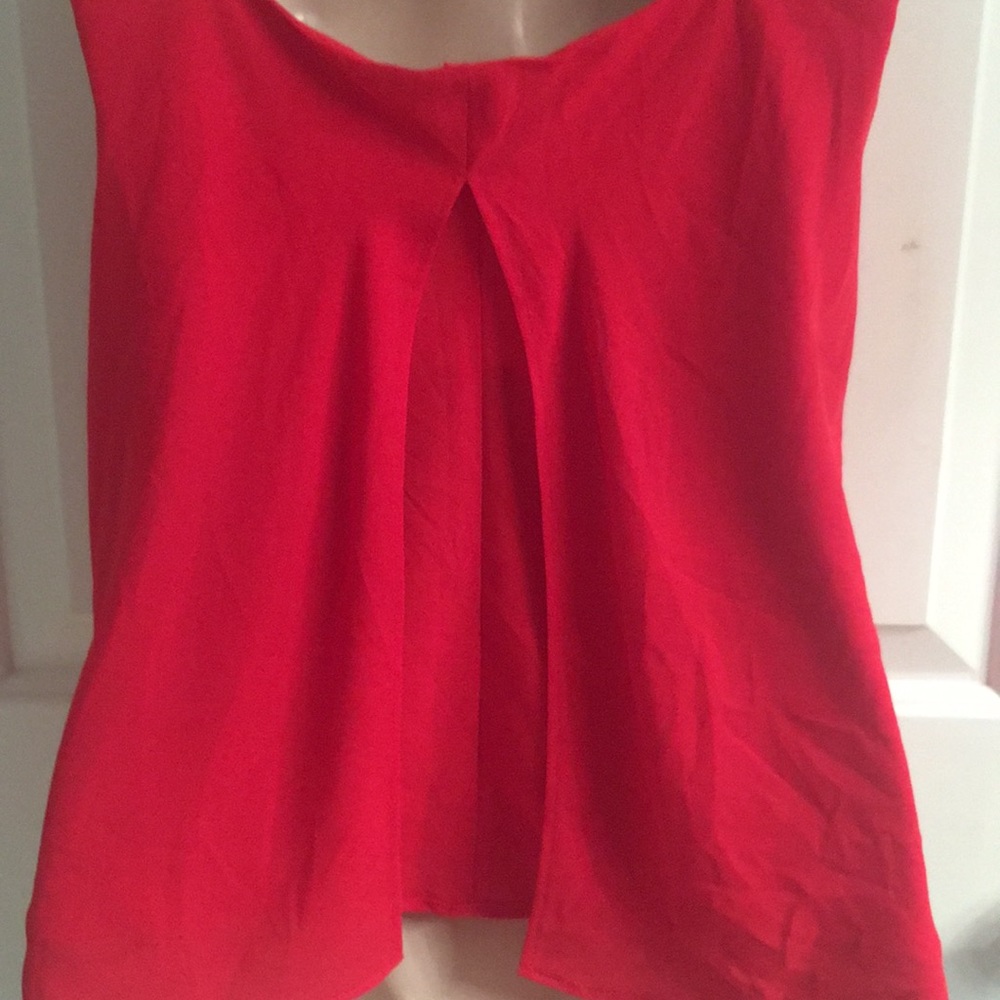 NWT-Express Red Double Layer Cami - Picture 5 of 8